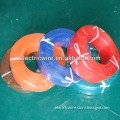 thin electrical wire colors black, red,blue,brown,yellow,green,pink